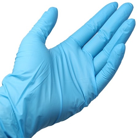 Karat Nitrile Disposable Gloves, Nitrile, S, 100 PK, Blue FP-GN1026